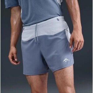 Nike Trail Second Sunrise Dri-FIT ADV 5" Brief-Lined Shorts Men Large HJ3572-499